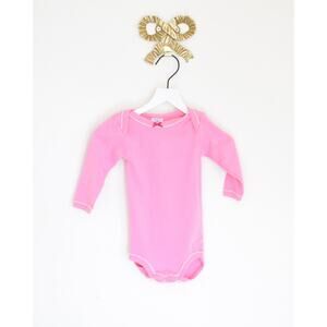 petit bateau hot pink onesie / 6 months